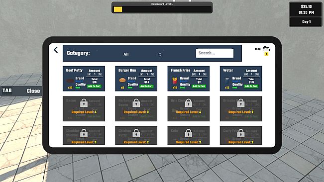 Restaurant Owner: Prologue