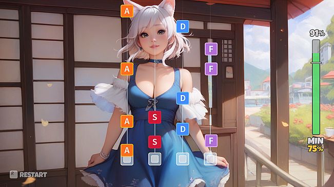 Catgirls Rhythm Game