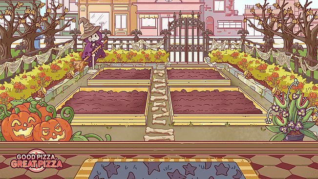 Good Pizza, Great Pizza - Halloween 2021 Garden Set