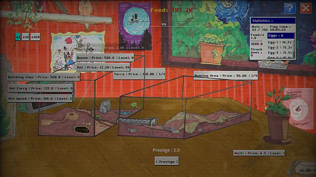 Idleant - an idle game about ant