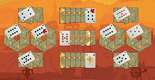 Solitaire Match 2 Cards. Thanksgiving Day