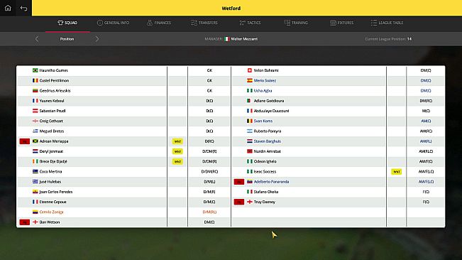 Global Soccer: A Management Game 2017