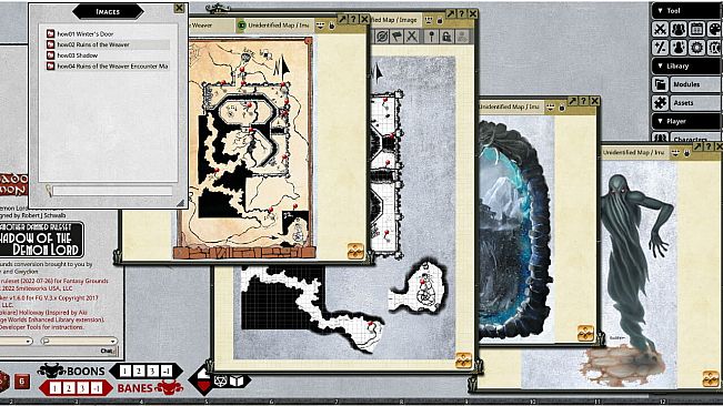Fantasy Grounds - Shadow of the Demon Lord Adventure Pack 3