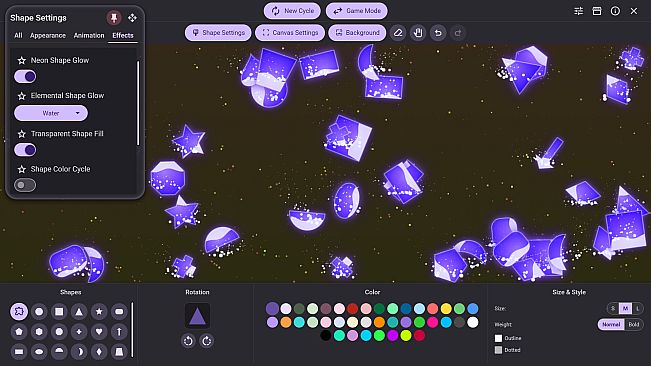 Ephemeral Art: Shapeweaver