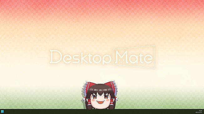 Desktop Mate Touhou Project Yukkuri Reimu DLC
