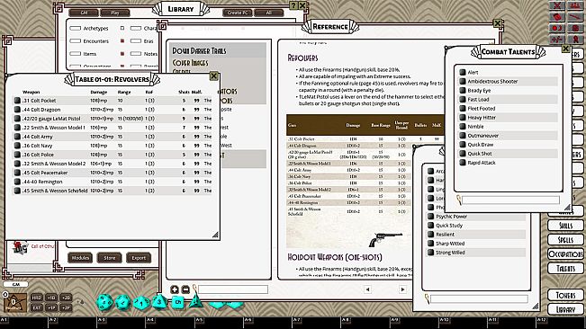 Fantasy Grounds - Down Darker Trails (CoC7E)