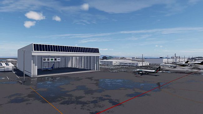 X-Plane 12 Add-on: DarkBlue Scenery - Kansai Intl Airport