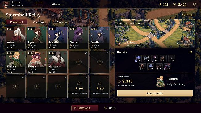 The Ashen Crown : Lewd Hero Tower Defense