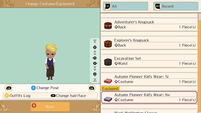 Pioneer Autumn Outfits - WorldNeverland - Daily Life in the Elnea Kingdom - Another Life Adventure