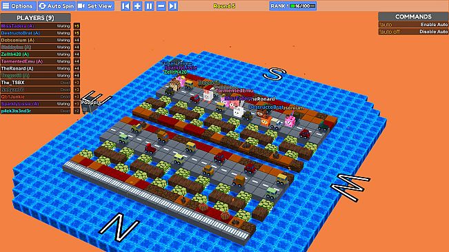 Stream Animals: Free For All