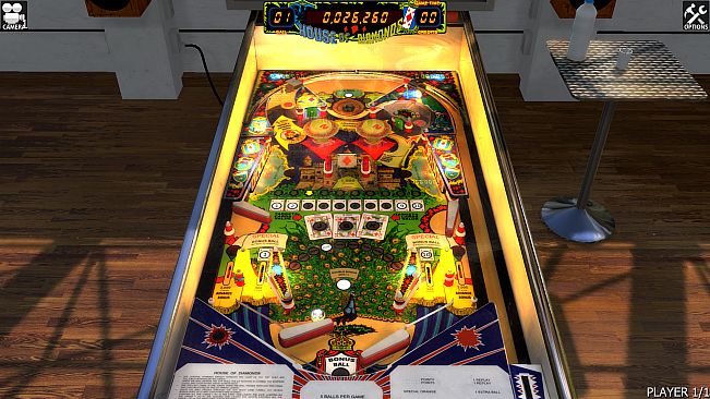Zaccaria Pinball - House of Diamonds Table