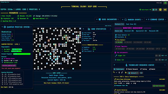 Terminal Colony Deep Core