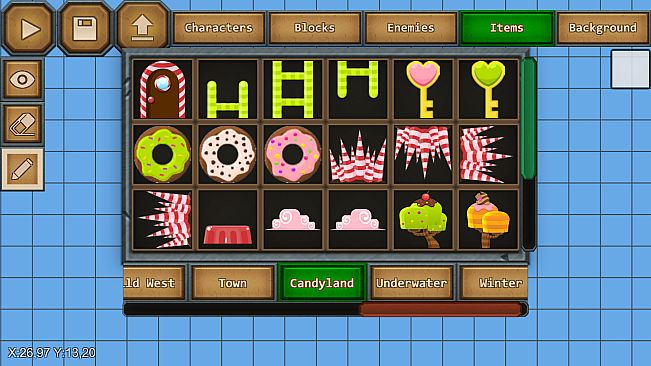 Candyland Theme for Epic Game Maker
