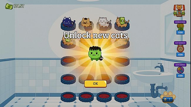 Merge Cats Idle Evolution