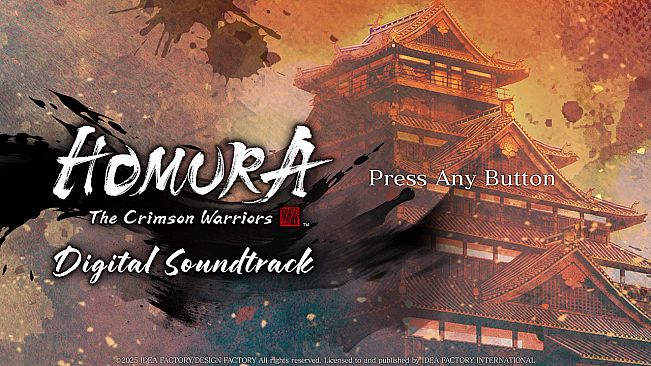 Homura: The Crimson Warriors Digital Soundtrack