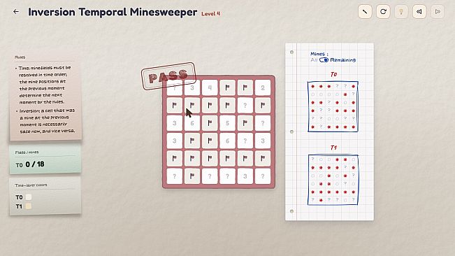 Temporal Minesweeper