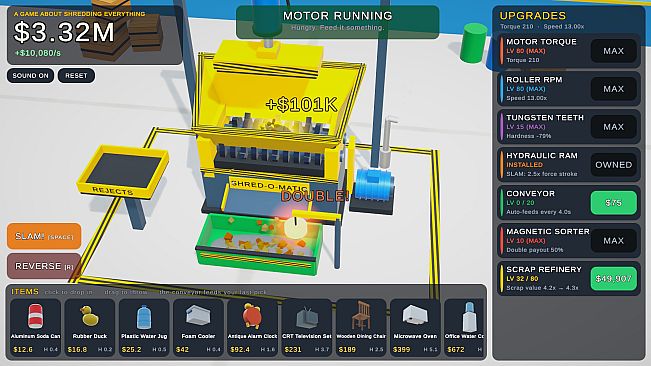 A Game About Shredding Everything