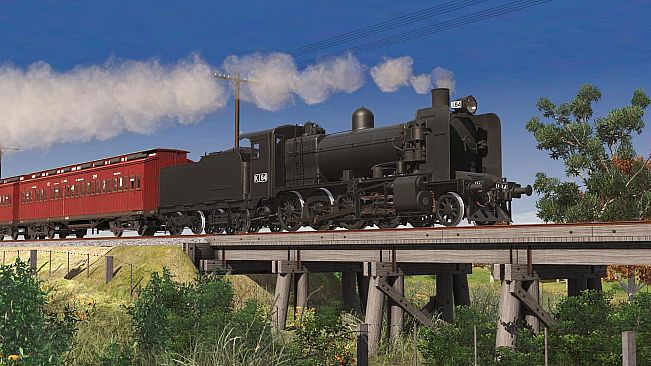 Trainz 2022 DLC - VR K Class Type 3 (K184/185) - In Service Black