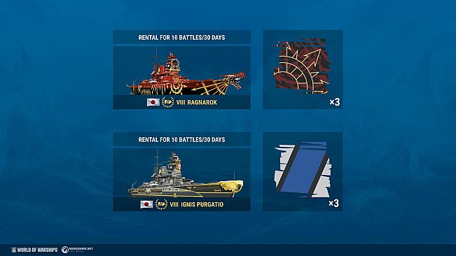 World of Warships × Warhammer 40,000: Free Pack
