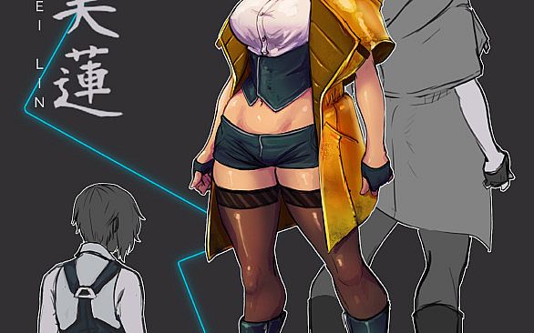 Sense - 不祥的预感: A Cyberpunk Ghost Story Artbook