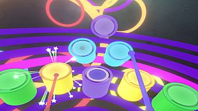 Neon Music Drums