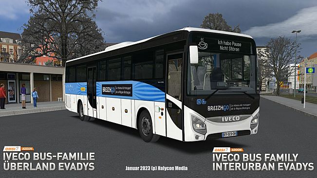 OMSI 2 Add-on IVECO Bus-Familie Überland Evadys