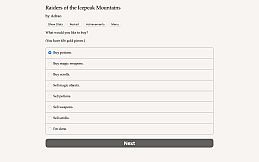 Raiders of the Icepeak Mountains