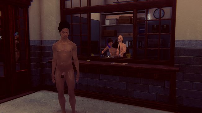 Cyberpunk men for Fuck in police