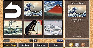 Jigsaw Masterpieces : Masterpieces of World - Ukiyo-e -