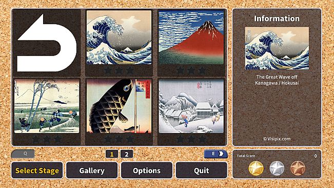 Jigsaw Masterpieces : Masterpieces of World - Ukiyo-e -