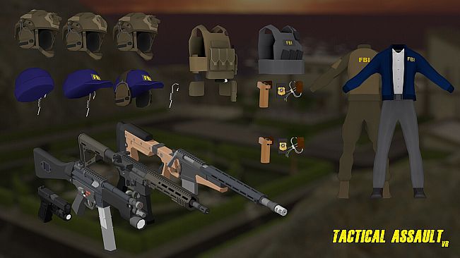 Tactical Assault VR - FBI Special Agent Pack