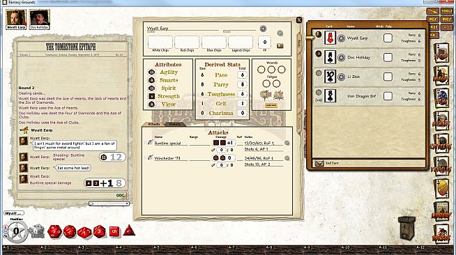 Fantasy Grounds - Deadlands Reloaded: Blood Drive 3