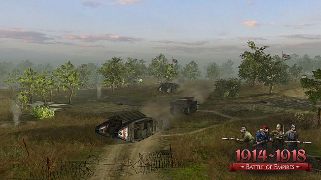 Battle of Empires : 1914-1918 - Blazing guns