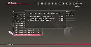 Tales of Berseria - Adventure Item Pack 5