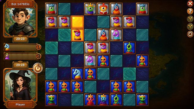 Choc Tactic 4 Chess Master - Witty Alien Gambit