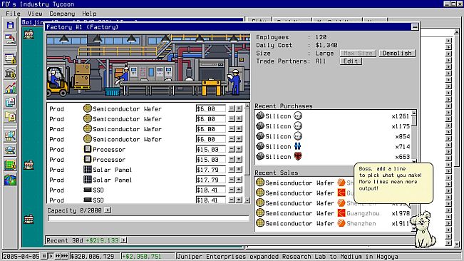 FD's Industry Tycoon