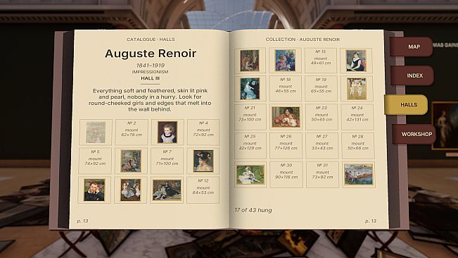 Rehang: A Museum Sorting Game