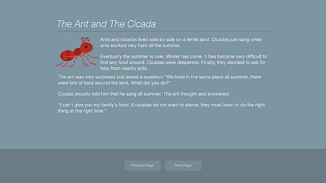 Aesop’s Fables - A New Approach