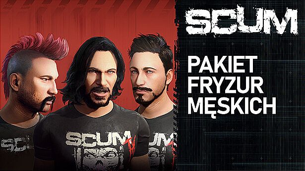 SCUM Male Hair Pack