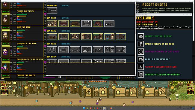 Desktopia: A Desktop Village Simulator