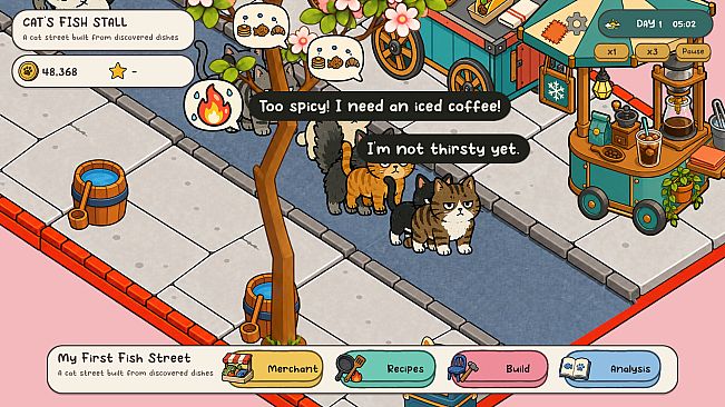 Cat's Fish Stall