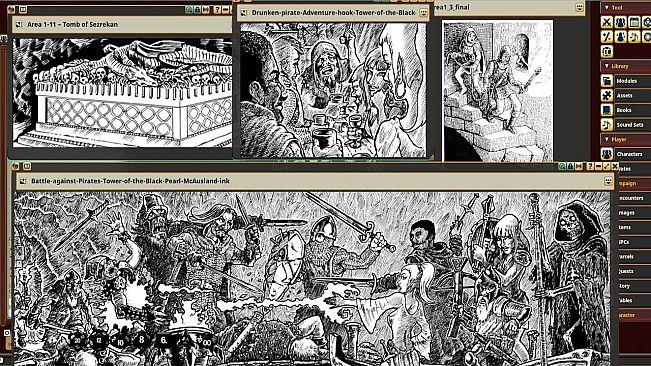Fantasy Grounds - Dungeon Crawl Classics #79.5: Tower of the Black Pearl