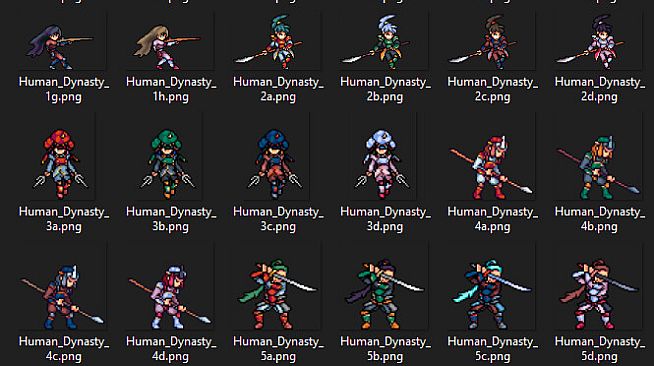 RPG Maker MZ - MT Tiny Tales Battlers - Magitek Dynasty