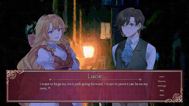 Crimson Waves on the Emerald Sea: Amaranthine Moon