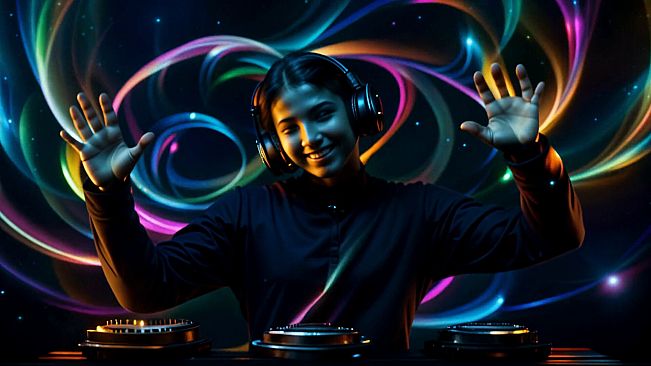 AI-VJ - DJ 3 Visuals