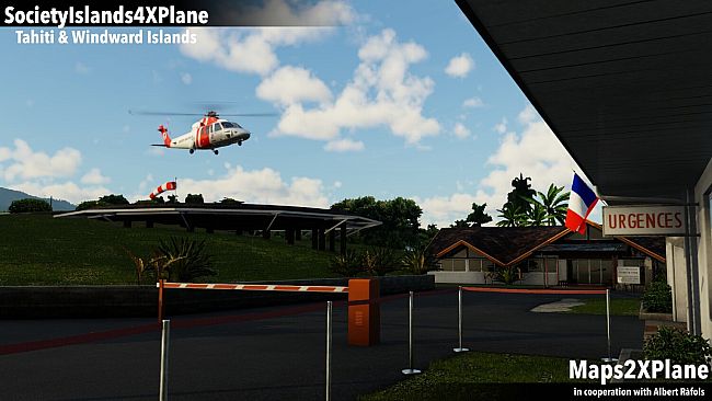 X-Plane 12 Add-on: Aerosoft - Society Islands XP - Tahiti & Windward Islands