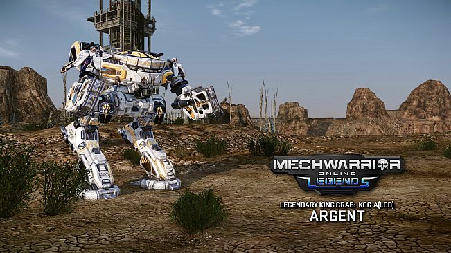 MechWarrior Online - Argent Legendary Mech Pack
