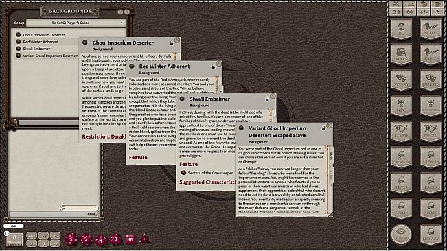 Fantasy Grounds - Underworld Player's Guide
