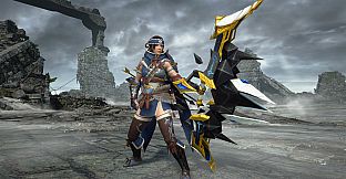 Monster Hunter Rise - "Lost Code: Iru" Hunter layered weapon (Bow)