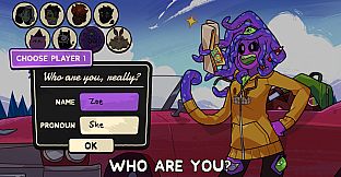 Monster Roadtrip Playable character - Zoe